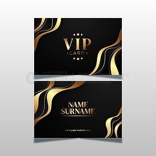 金色卡片广告设计素材免费下载与平面广告图片大全